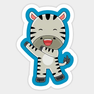 zebra Sticker